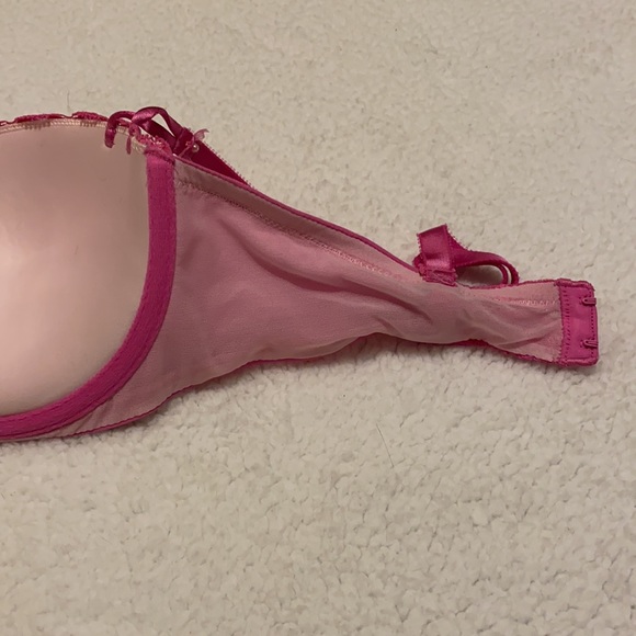 Victoria’s Secret pink lace balconet bra 34D - Picture 7 of 11